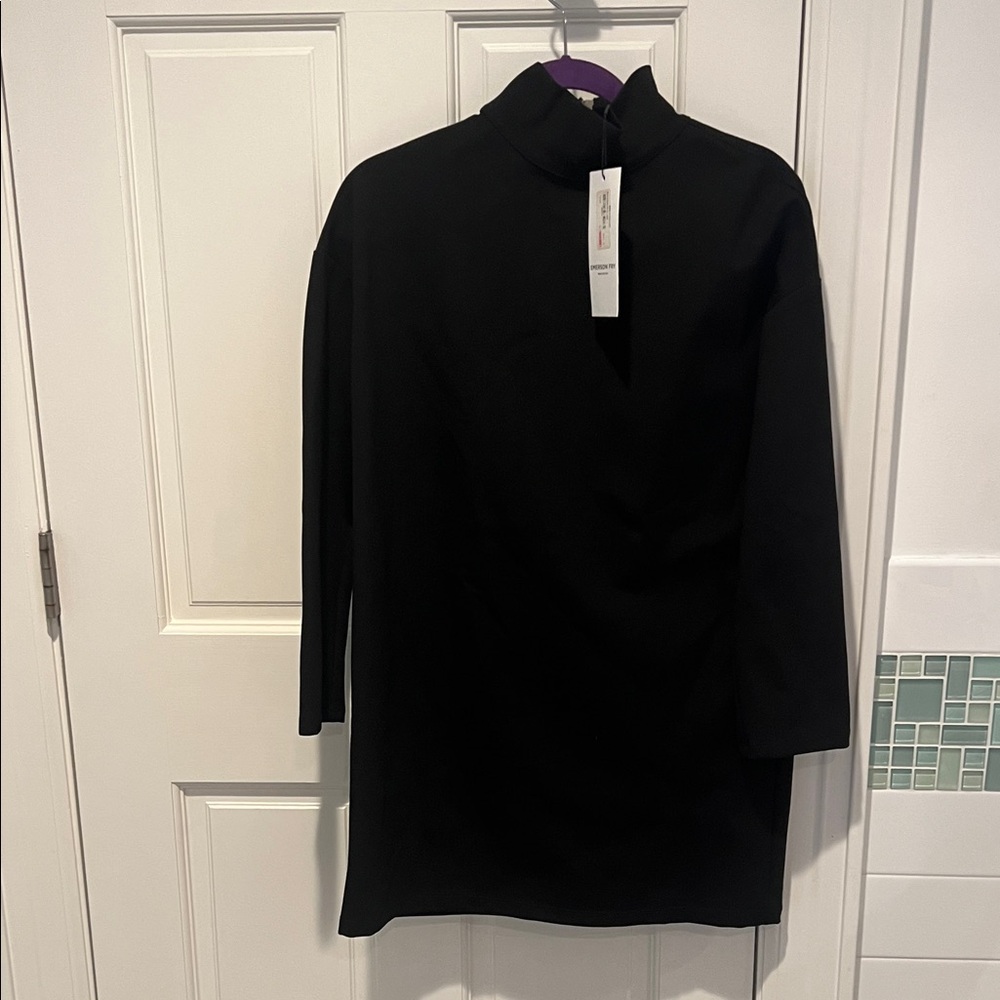 New with tags. Emerson Frye turtleneck dress. Size small. Black